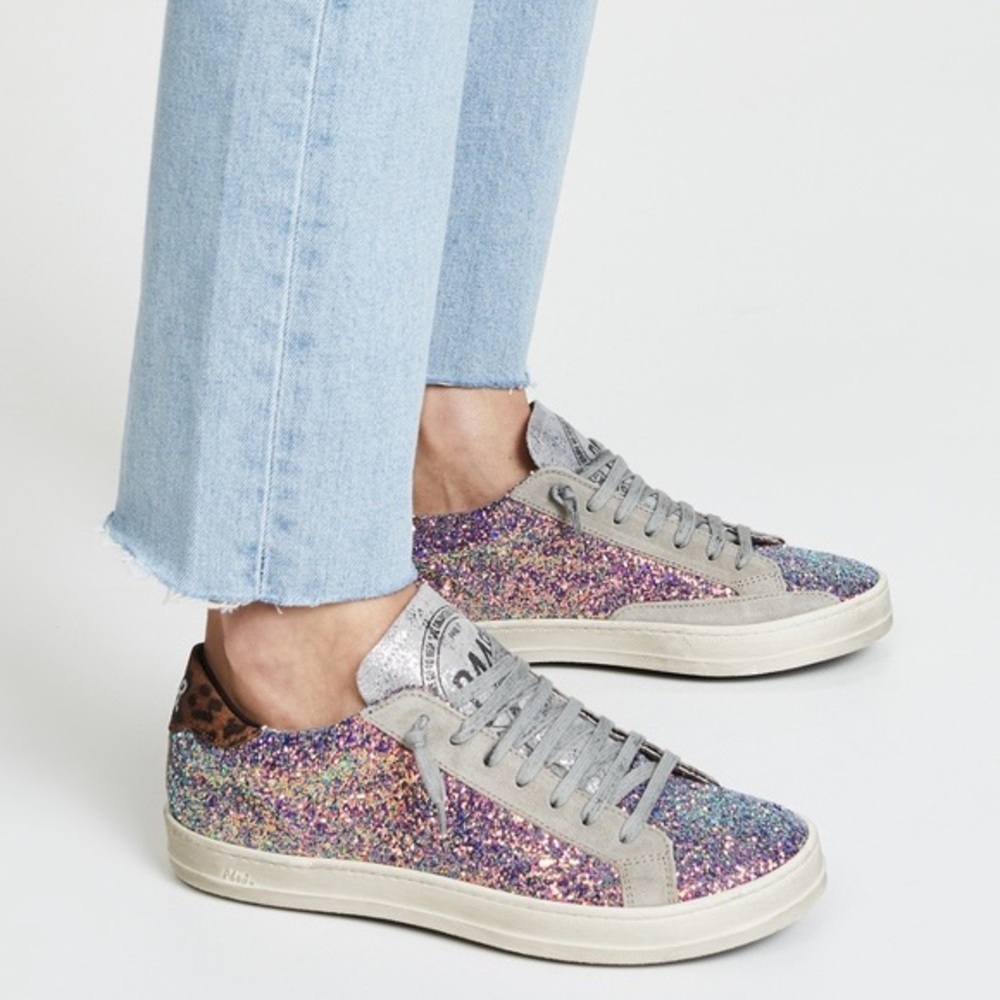 P448 John Multicolor Glitter Sneaker